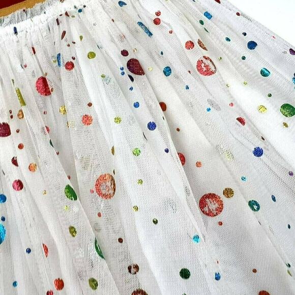 Stella McCartney Tulle Metallic Dots Skirt - Picture 3 of 7